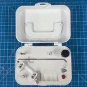 攜帶式捲線, 繞線器 Bobbin Winder TYPE C 縫紉機 供電 電池 家用及工業梭子 梭心 BOBBIN