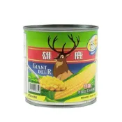 (店+)雄鹿 玉米罐頭(340g)玉米 罐頭 素食 防災罐頭 罐頭食品 甜玉米罐頭【濠氣老闆】