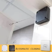 (店+)便利快裝鋼繩自動閉門器/閉門器/自動關門/VR電線收納/自動拉門/熱門斗音(清SALE)