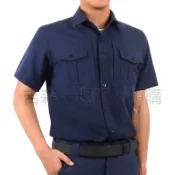 【吉森制服】新式警察制服上衣(短袖) -警用裝備 警察制服 新式警察制服 新式勤務服 透氣材質 制服套裝 戰術服裝