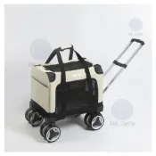 (店+)寵物拉桿箱大號貓包行李箱多隻貓咪外出便攜手提包大容量車載狗包