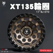 MyRack 車架專家 MRK 皮卡配件 【X-TUNINE】XT135輪圈 17“9J ET0 古銅色 TOYOTA HILUX (單顆價)