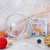 【愛鼠協會】MARUKAN-透明細靜音滾輪17cm 21cm 滾輪 跑步輪 倉鼠 三線鼠 一線鼠 布丁鼠 楓葉鼠🐹