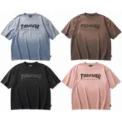 THRASHER 日本限定 TH25SU13R GRADIENT TEE 水洗漸層 短T (四色) 化學原宿