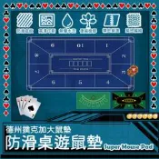 【3C小站】德州撲克桌遊墊 加厚電競鼠墊 3mm 大張滑鼠墊 鍵盤墊 桌墊 超大滑鼠墊 餐墊 桌墊 電競鼠墊 撲克牌