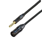 【Mogami】XLR 公頭轉 6.3mm 平衡音源線 混音器 喇叭適用(Mogami 2549 + Neutrik 鍍金 專業音源線 1.5M)