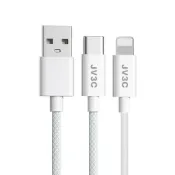 (店+)【JV3C】快速充電傳輸線 適用 iPhone 快充線 PD USB Type-C 蘋果線 充電線 三星 華碩 OPPO