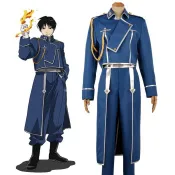        心緣 鋼之鍊金術士瑪斯坦大佐裝1代cos服裝表演服cosplay工廠直銷 F B S 2