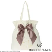 Maison de FLEUR Pochacco聯名款-蝴蝶結緞帶手提包(8S42F0J0750)