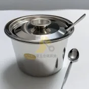 🔥台灣出貨 不鏽鋼豬油罐 廚房油罐 儲油罐 油壺 濾油罐 食用油罐 油脂容器 不鏽鋼調料罐 帶蓋味盅 調料缸 商用調味