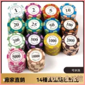 🔥熱銷新款 皇冠籌碼 籌碼 遊戲籌碼 麻將籌碼 籌碼幣 麻將籌碼德州撲克籌碼棊牌室麻將館專用碼德州籌碼套裝籌碼皇冠