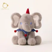 ✨臺灣熱賣✨SOFT LIFE可愛大象公仔毛絨玩具安撫玩偶娃娃睡覺抱陪伴柔軟兒童