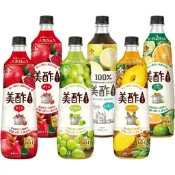 世界GO 韓國 CJ 水果醋 900ml 果醋 美醋 青葡萄 葡萄柚 石榴醋 葡萄醋 橘子 水蜜桃 鳳梨 草莓 大容量