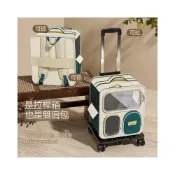(店+)【✨新款下殺✨】貓包外出便攜貓咪揹包寵物拉桿箱雙肩包多貓神器大容量寵物行李箱