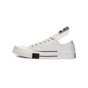 (店+)【CONVERSE】172345C Rick Owens DRKSHDW x Converse 1970s turbodrk chuck taylor all star ox 聯名款 拉長鞋舌 耐磨輕便 低幫 帆布鞋 男女同款 灰色
