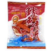 【惠香】鱈魚風味蜜沙茶香片（80g/包） 古早味零嘴懷舊零食