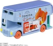 【東東玩具城】《 TAKARA TOMY 》 Dream TOMICA 小熊學校巴士(藍)