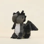 Mini Bellzi | Black Draggi 小黑色噴火龍玩偶