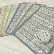 〔隅隅文房具〕シール堂 加藤真治OBORO白色系紙膠帶｜日本製