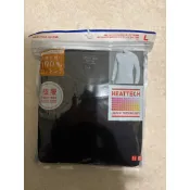 Uniqlo 男 極暖 圓領/HEATTECH  L號 發熱衣 現貨在台灣