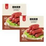 【Costco好市多】台畜 冷藏蒜味豬肉香腸 1公斤 X 2入 T-HAM Chilled Garlic Sausage 1 kg X 2-Pack