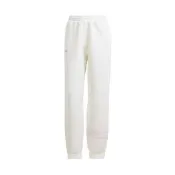 【adidas 愛迪達】NEUCL Swtpant 女 長褲 休閒 三葉草 太空棉 舒適 拉鍊口袋 白粉(IU2502)
