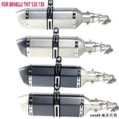 甄選 機車排氣管適用於Benelli Tnt 125 Tnt 135【48小時出貨】