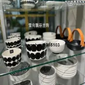 現貨芬蘭 marimekko oi siirtolapuutarha 圓點馬克杯碗盤陶瓷