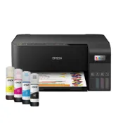 EPSON 愛普生 L3550 三合一Wi-Fi 智慧遙控連續供墨複合機+T00V系列 原廠連供墨水瓶組(1黑3彩1組)