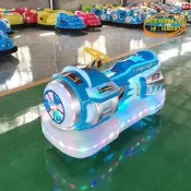【現貨】碰碰車廣場新款通體發亮碰碰車兒童雙人電動遊樂車公園遊樂設備車