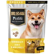 (店+)【寶多福】寶多福 Petlife 機能系列  無憂好心情配方 狗飼料 犬糧 600g