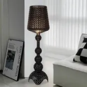 優品屋 最低價 開發票 創意落地燈 客廳鏤空落地燈ins風裝飾氛圍藝術酒杯燈Kartell現代設計師調光燈 免運 快速出貨