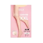【VOLA 維菈】超彈耐勾 加大 輕薄透膚絲襪 絲襪 黑絲襪 褲襪(MIT台灣製 輕盈 自然)