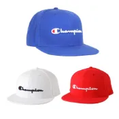 【Champion】冠軍刺繡立體LOGO 美式休閒帽子 平簷帽 可調式 卡車帽 帽子 棒球帽(美國進口平行輸入)