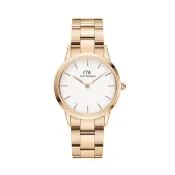 【Daniel Wellington】DW 手錶  Iconic Link 28mm/32mm精鋼錶 特調玫瑰金(DW00100213)