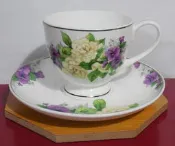 SATO MONO 花漾 咖啡杯盤組