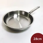 Fissler 菲仕樂 Pure 不鏽鋼平底鍋 28cm 不鏽鋼鍋 平底鍋 煎鍋