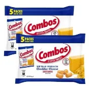 【美式賣場】Combos冠寶起司捲心餅x2袋(178.6g*5包x2袋)