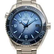【OMEGA 歐米茄】海馬 Planet Ocean 600米漸層夏日藍x39.5mm(215.30.40.20.03.002)