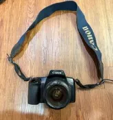 二手古董稀有絕版老物收藏擺設佳能Canon EOS 1000QD 135 塑膠殼底片自動對焦單眼相機
