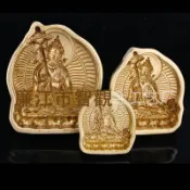 鴻運通商行 黃銅佛擦擦大白傘蓋佛母模具泥擦佛像送禮品精品大號擺件