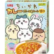 | 現貨| 日本 丸美屋 卡通咖哩 一人份調理包 寶可夢 吉伊卡哇 內褲兔 速食咖哩 甘口/中辛 附貼紙