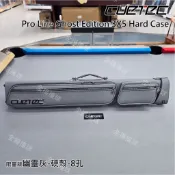 全揚撞球 極限量【CUETEC-Pro line 幽靈灰 硬殼(8孔球筒)】3B5S大小袋-球桿背袋-球盒