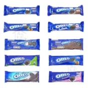 OREO 奧利奧 夾心餅乾 香草原味 巧克力可可 黑白巧克力 花生 草莓 冰淇淋 133g 28.5g 【萬年興】