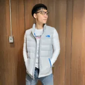 美國百分百【全新真品】The North Face 羽絨 背心 TNF 北臉 馬甲 550系列 保暖 男 米灰 E838