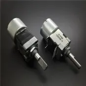 50K 100K 20K 馬達帶雙聯電位器 音響功放音量旋鈕 半柄柄25MM 單排8腳