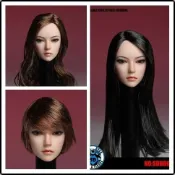 ◥素體專賣店◤Super duck SDH002 亞洲美女頭雕 麥肌 12吋人偶用