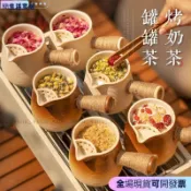 桃園快速🚚圍爐煮茶罐罐茶壺家用室內網紅陶壺烤茶小瓦罐甕盅魚翅羹茶碗蒸燕窩盅1231Q
