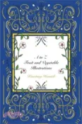 【三民網路書店】A to Z: Fruit and Vegetable Illustr 作者：Kourtney D. Hamidi