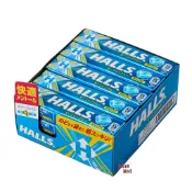 【現貨】 日本 HALLS 荷氏潤喉糖 海洋藍 Ocean Blue 勁涼薄荷糖